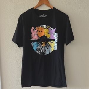 Hybrid Apparel Black Graphic Tee